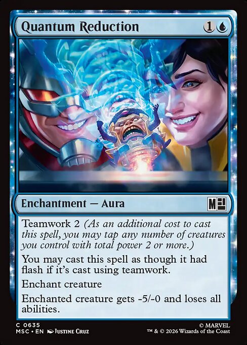 Quantum Reduction Magic: The Gathering card