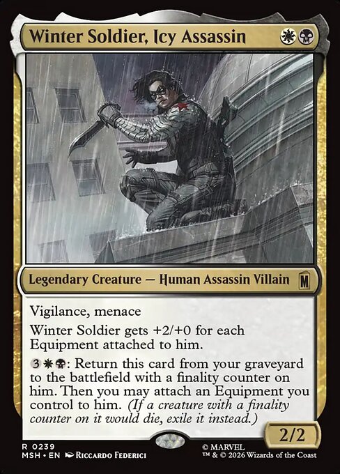Winter Soldier, Icy Assassin Magic: The Gathering card