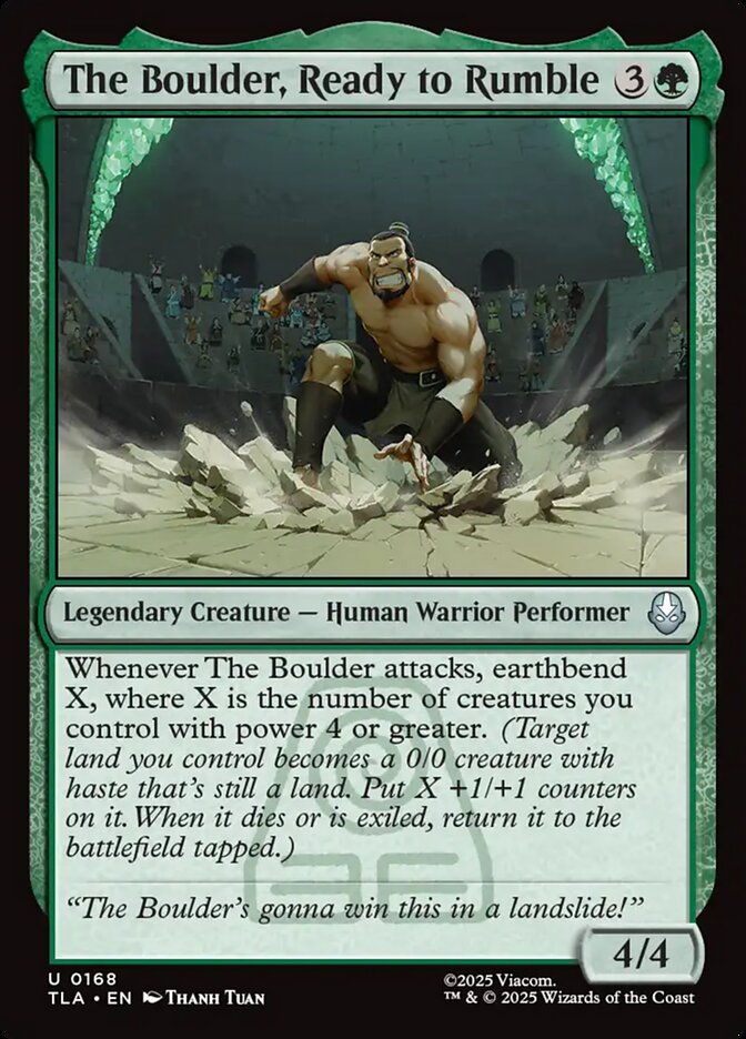 The Boulder, Ready to Rumble Magic: The Gathering card