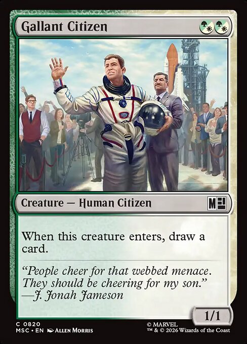Gallant Citizen Magic: The Gathering card