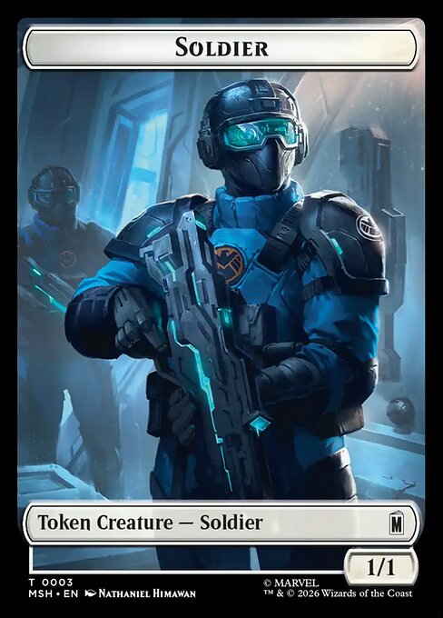 Soldier Magic: The Gathering card