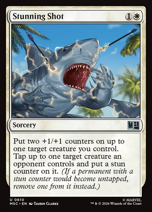 Stunning Shot Magic: The Gathering card