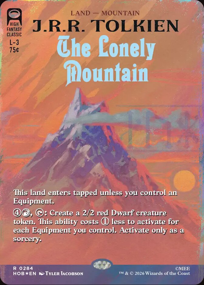 The Lonely Mountain card image