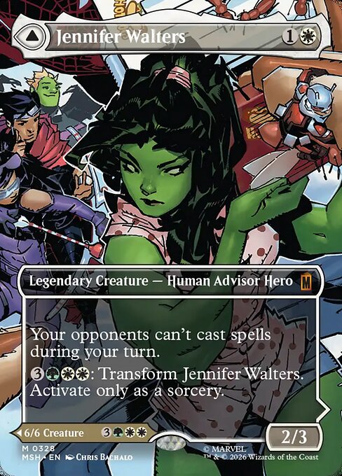Jennifer Walters Magic: The Gathering card
