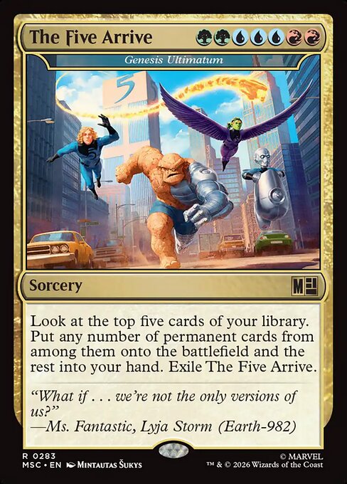 Genesis Ultimatum Magic: The Gathering card