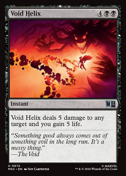 Void Helix Magic: The Gathering card