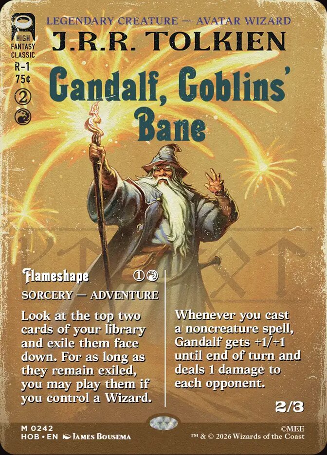 Gandalf, Goblins' Bane // Flameshape card image
