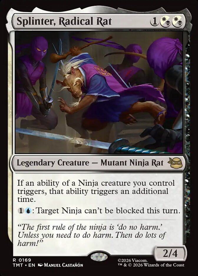 Splinter, Radical Rat card image