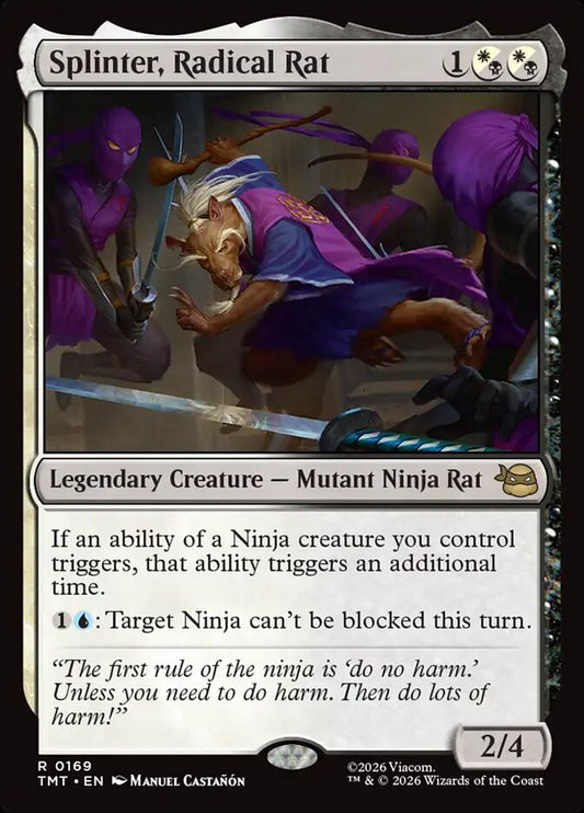 Splinter, Radical Rat card image