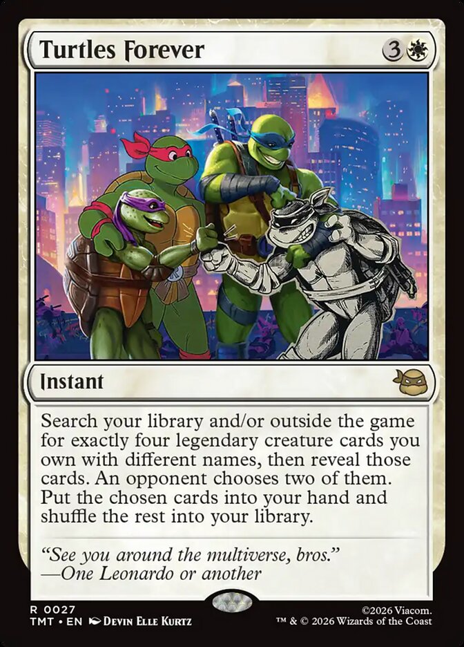 Turtles Forever card image