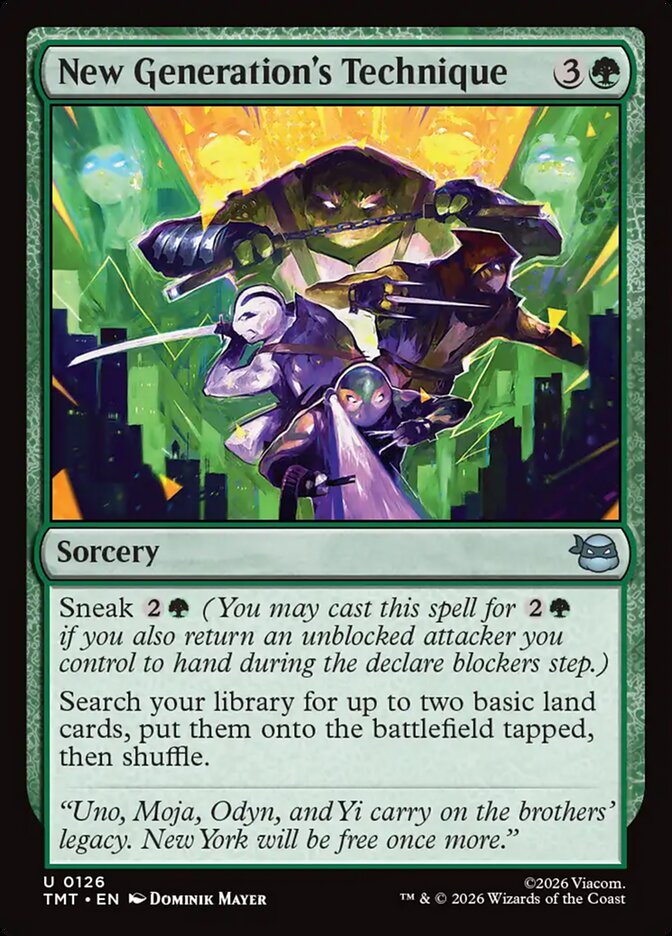New Generation's Technique card image