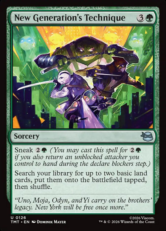 New Generation's Technique card image