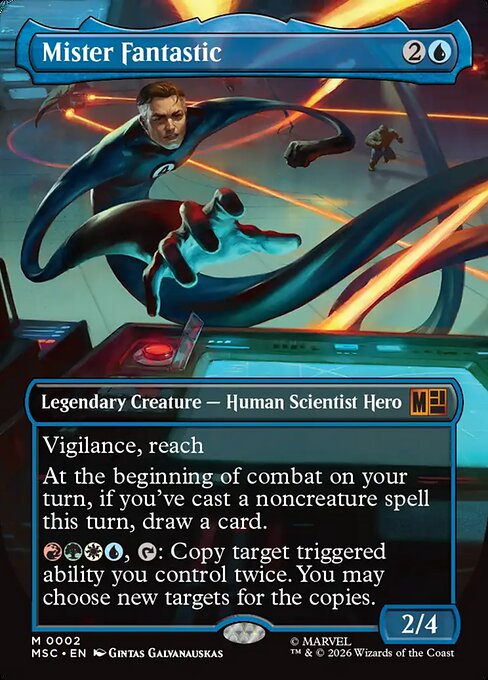 Mister Fantastic Magic: The Gathering card