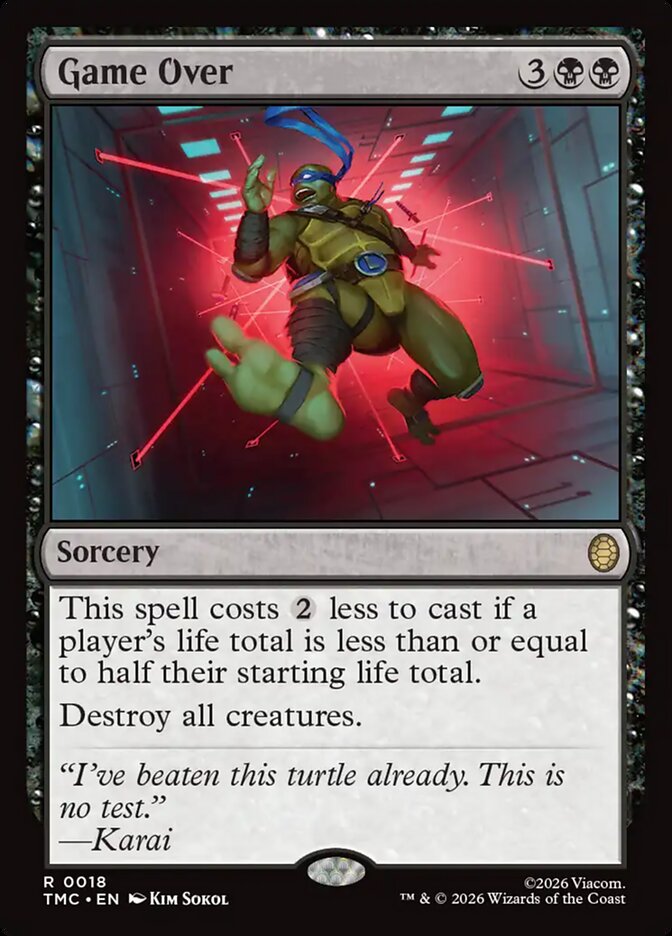 Game Over card image