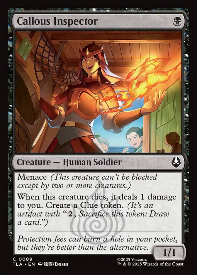 Callous Inspector (Avatar: The Last Airbender)