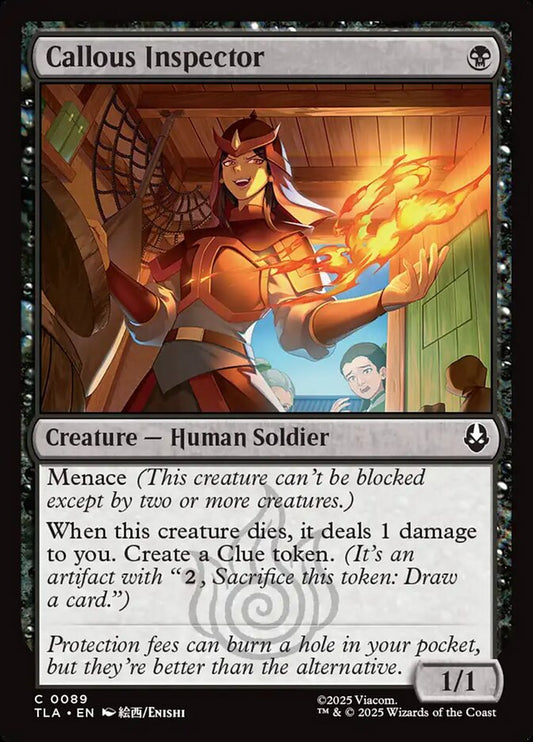 Callous Inspector (Avatar: The Last Airbender)