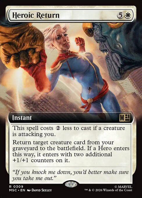 Heroic Return Magic: The Gathering card