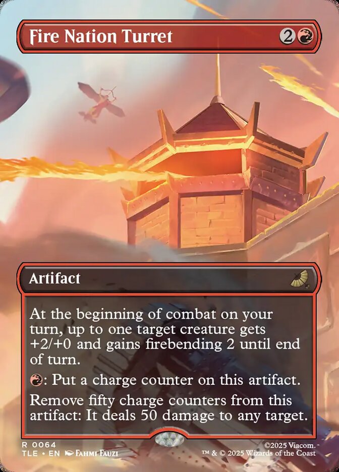 Fire Nation Turret card image