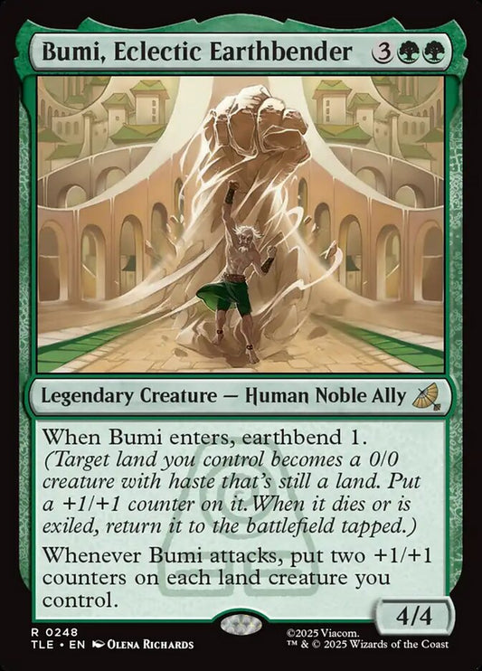 Bumi, Eclectic Earthbender card image