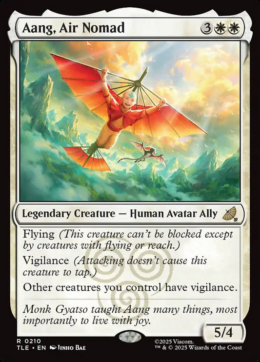 Aang, Air Nomad card image