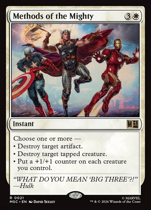 Methods of the Mighty Magic: The Gathering card