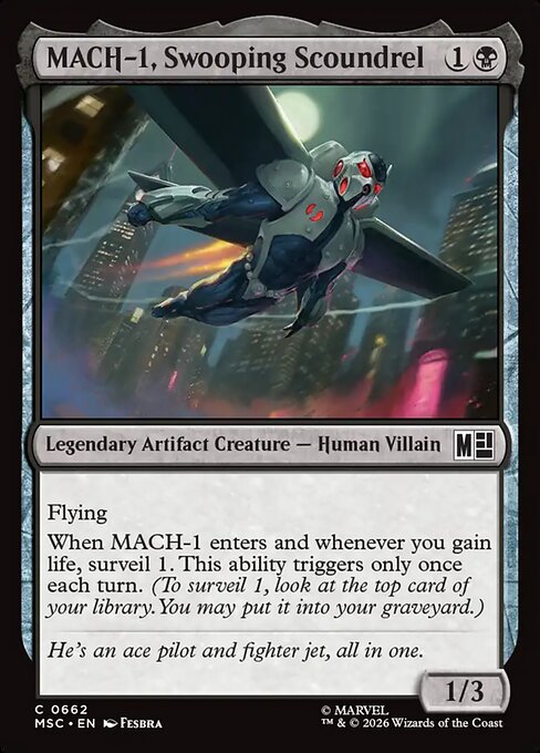 MACH-1, Swooping Scoundrel Magic: The Gathering card