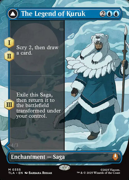 The Legend of Kuruk // Avatar Kuruk Magic: The Gathering card