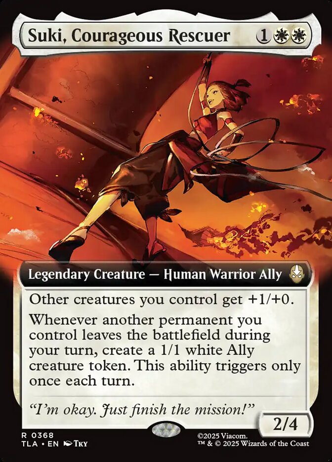 Suki, Courageous Rescuer Magic: The Gathering card