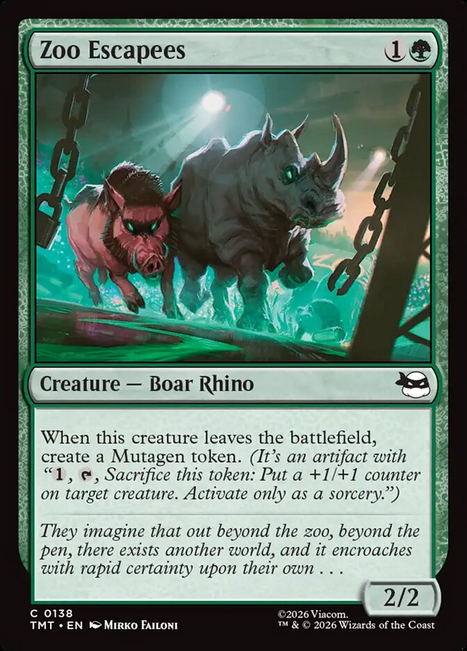 Zoo Escapees card image