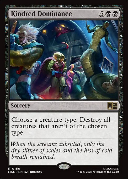 Kindred Dominance Magic: The Gathering card
