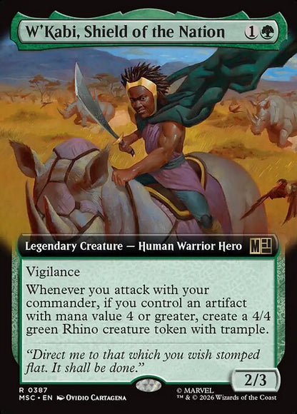 W'Kabi, Shield of the Nation Magic: The Gathering card