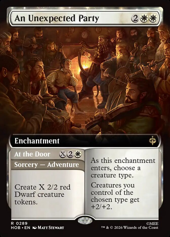 An Unexpected Party // At the Door card image