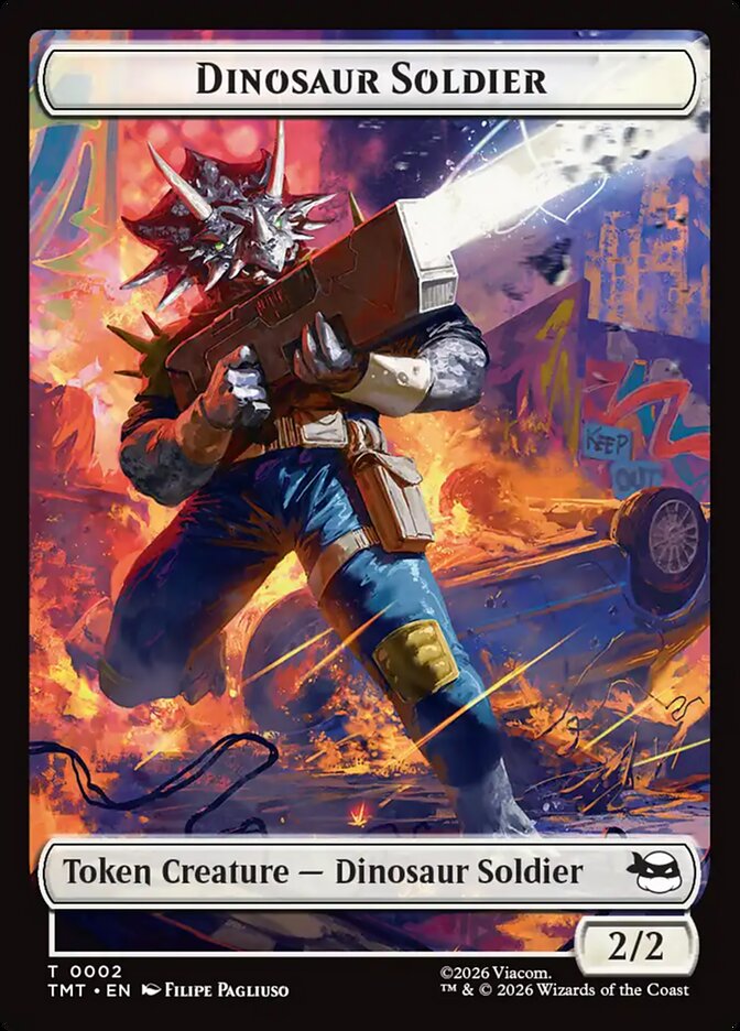 Dinosaur Soldier card image