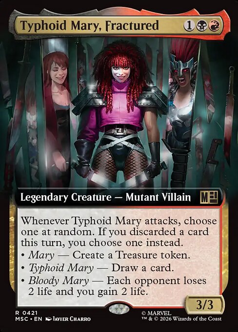 Typhoid Mary, Fractured Magic: The Gathering card