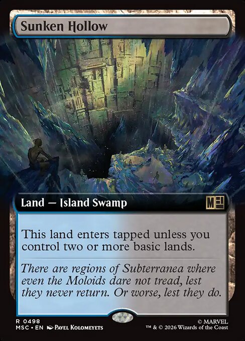 Sunken Hollow Magic: The Gathering card