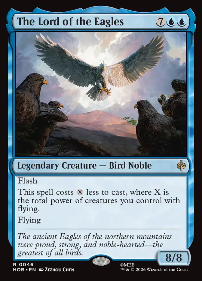The Lord of the Eagles card image
