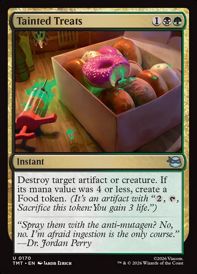 Tainted Treats card image