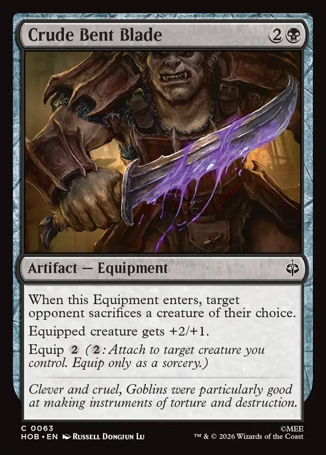Crude Bent Blade card image