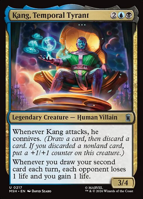 Kang, Temporal Tyrant Magic: The Gathering card