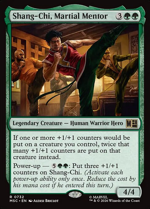 Shang-Chi, Martial Mentor Magic: The Gathering card