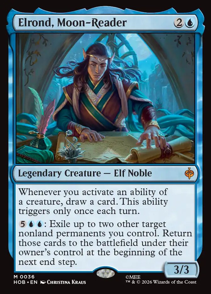 Elrond, Moon-Reader card image