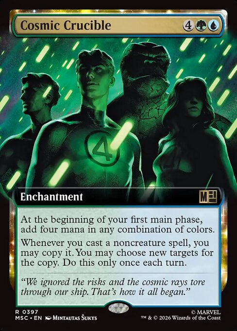 Cosmic Crucible Magic: The Gathering card