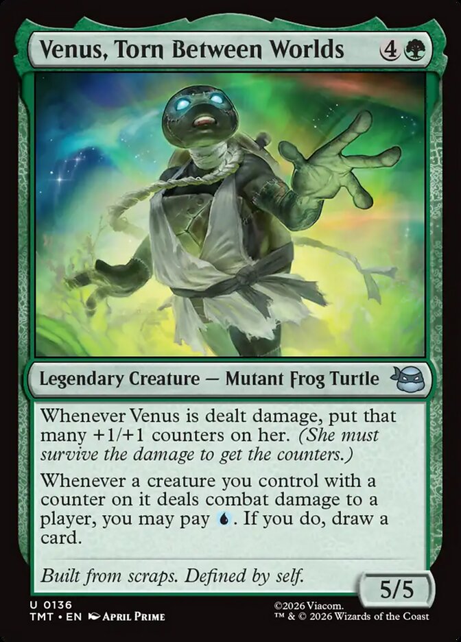 Venus, Torn Between Worlds card image