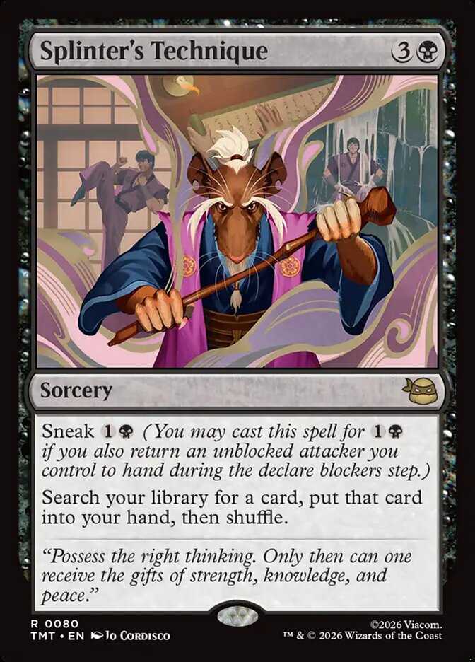 Splinter's Technique card image