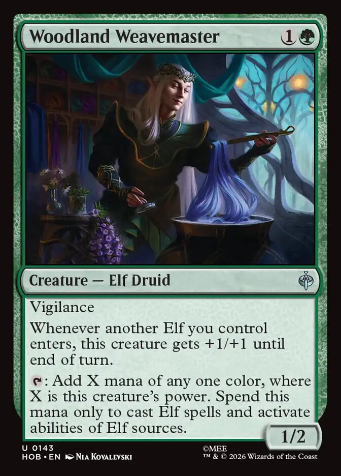 Woodland Weavemaster card image