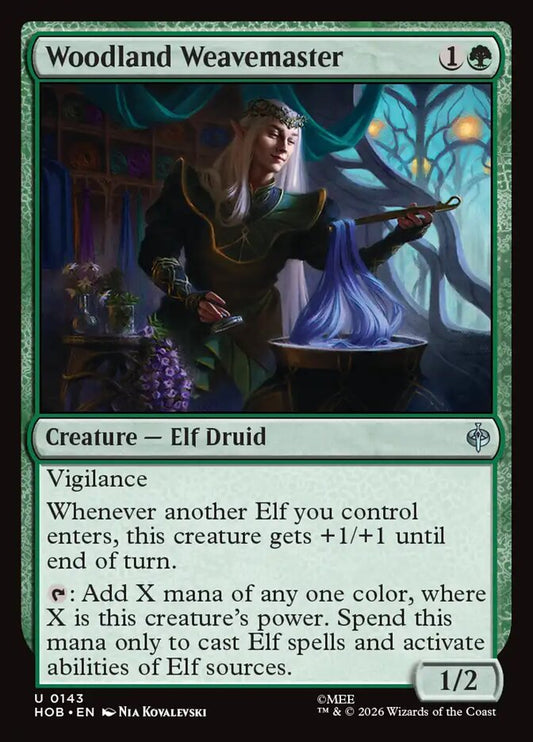Woodland Weavemaster card image