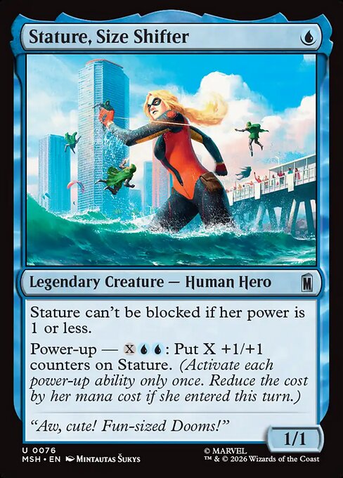 Stature, Size Shifter Magic: The Gathering card