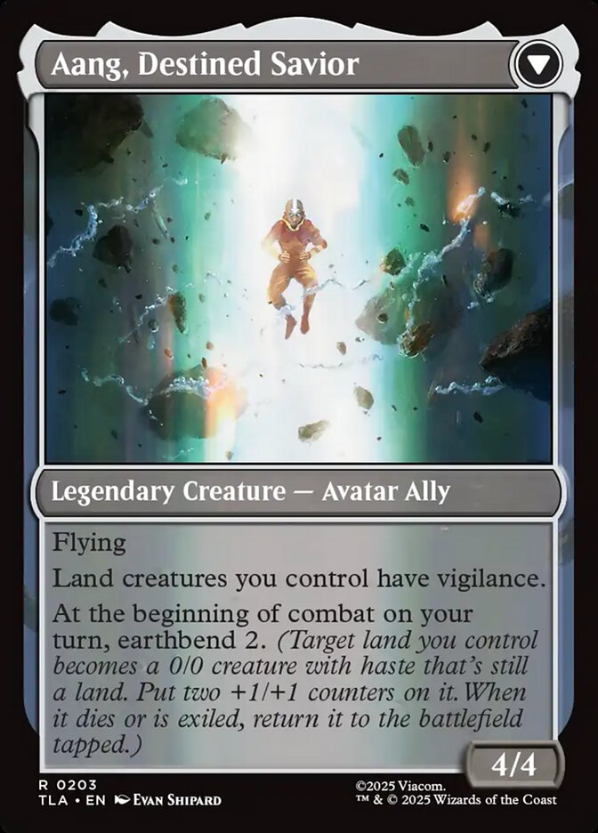 Aang, Destined Savior
