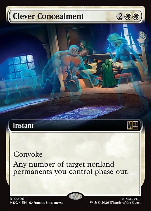 Clever Concealment Magic: The Gathering card