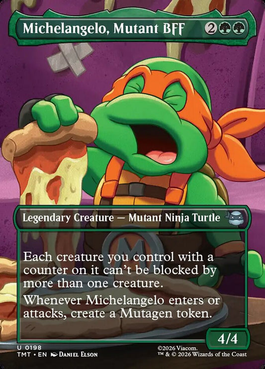 Michelangelo, Mutant BFF card image